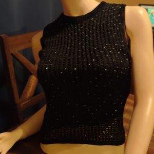 Debbie Shuchat black tank top